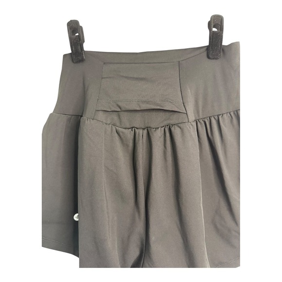 Halara SoftlyZero Airy‎ Super High Waisted Cool Touch Yoga Shorts Black M NWT - Picture 6 of 9